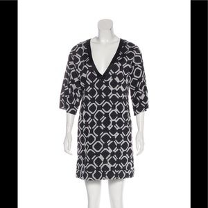 Geometric Print Mini Dress M/6